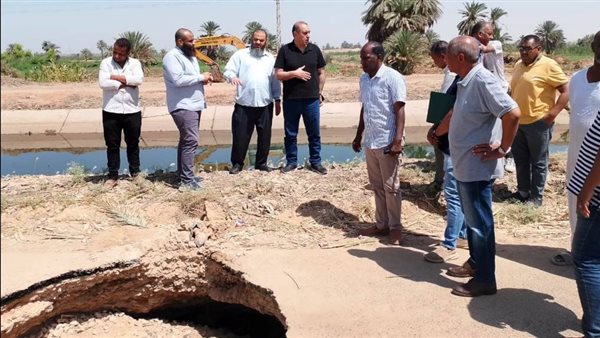 لجنة المعاينة تكشف مفاجأة بشأن الهبوط الأرضي في أسوان