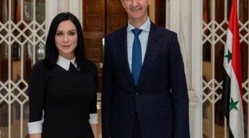 ضجة على السوشيال ميديا.. والسبب زواج بشار الأسد من سلاف فواخرجى