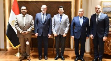 أشرف صبحي: نسعى لجعل مصر مركزًا إقليميًا لرياضة الكاراتيه