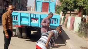 طهطا تواصل حملات النظافة المكثفة بمناسبة عيد القيامة المجيد