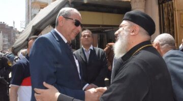 محافظ الغربية يهنئ الأقباط بعيد القيامة المجيد في المحلة وسمنود