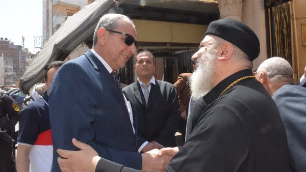 محافظ الغربية يهنئ الأقباط بعيد القيامة المجيد في المحلة وسمنود محافظ الغربية يهنئ الأقباط بعيد القيامة المجيد في المحلة وسمنود