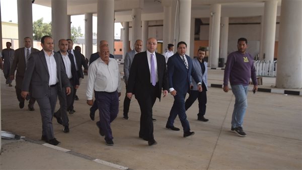 محافظ بني سويف يتفقد الأعمال النهائية بمجمع مواقف السيارات أسفل محور عدلي منصور محافظ بني سويف يتفقد الأعمال النهائية بمجمع مواقف السيارات أسفل محور عدلي منصور