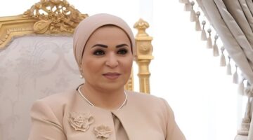 قرينة رئيس الجمهورية تهنئ الأقباط بعيد القيامة المجيد وتدعو للسلام والمحبة