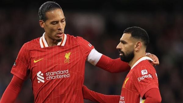 صلاح أساسيا مع ليفربول أمام ليستر سيتي صلاح أساسيا مع ليفربول أمام ليستر سيتي