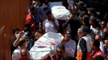الجيش الإسرائيلي يقول أن جنوده لم يشاركوا في “إطلاق نار عشوائي” في استشهاد المسعفين في غزة ويزعم أنه “لم يتم العثور على أي دليل يدعم الادعاءات المتعلقة بالإعدام”