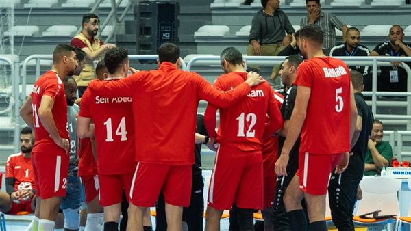 الأهلي يفوز على الفتح المغربي في بطولة إفريقيا للأندية للطائرة