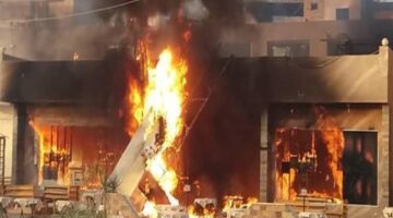 إصابة شخصين فى حريق داخل منزل بقنا