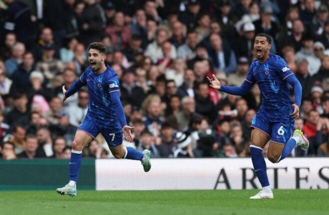 تشيلسي تمسك بآماله في التأهل لدوري أبطال أوروبا بفوز صعب على فولهام تشيلسي تمسك بآماله في التأهل لدوري أبطال أوروبا بفوز صعب على فولهام