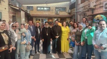 التحالف الوطني يوزع الهدايا والعيديات على الأطفال داخل كنائس بورسعيد احتفالًا بعيد القيامة