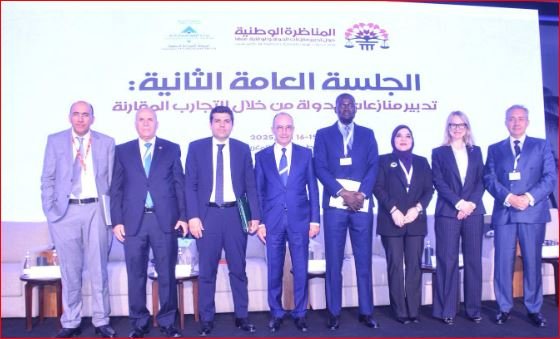 رئيس هيئة قضايا الدولة يشارك في المناظرة الوطنية الأولى بالمغرب رئيس هيئة قضايا الدولة يشارك في المناظرة الوطنية الأولى بالمغرب