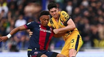 بولونيا يشعل صراع الصدارة في الدوري الإيطالي بفوز مفاجئ على إنتر ميلان