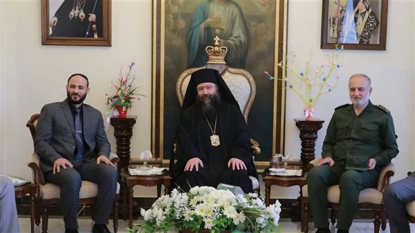 المطران أفرام معلولي يتقبل وفدًا من محافظة حلب بمناسبة عيد الفصح المجيد المطران أفرام معلولي يتقبل وفدًا من محافظة حلب بمناسبة عيد الفصح المجيد