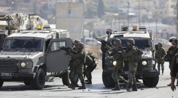 الاحتلال الإسرائيلي يغلق المدخل الغربي لقرية المنية في بيت لحم