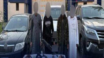 حبس عصابة بتهمتي فرض الإتاوات وحيازة أسلحة نارية بالقطامية