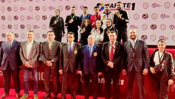 منتخب مصر يتربع على قمة الدوري العالمي للكاراتيه منتخب مصر يتربع على قمة الدوري العالمي للكاراتيه