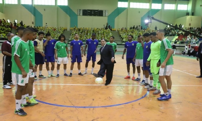 انطلاق منافسات الدورة العربية الـ19 لخماسيات كرة القدم بجامعة جنوب الوادي انطلاق منافسات الدورة العربية الـ19 لخماسيات كرة القدم بجامعة جنوب الوادي