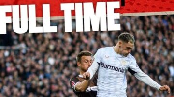سانت باولي يتعادل مع باير ليفركوزن في الدوري الألماني
