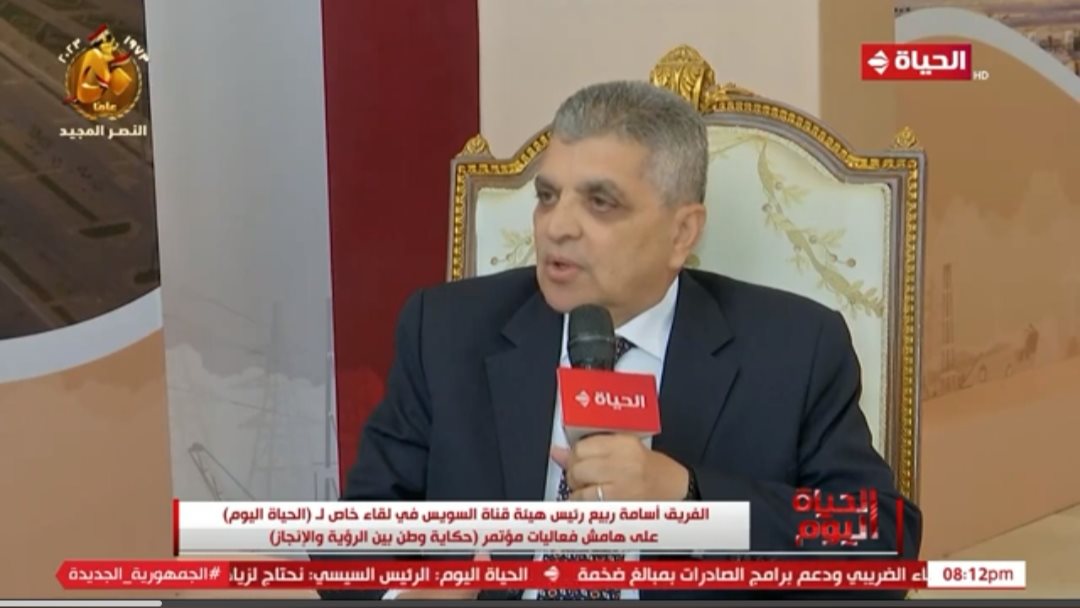 أسامة ربيع: لم نستعن بأي معدات خارجية منذ بداية مشروع التوسعات الجنوبية أسامة ربيع: لم نستعن بأي معدات خارجية منذ بداية مشروع التوسعات الجنوبية