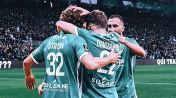 سانت إيتيان يفوز على ليون في الدوري الفرنسي