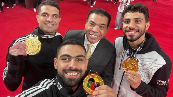 النجار يصف إنجاز أبطال الكاراتيه في الدوري العالمي بالتاريخي النجار يصف إنجاز أبطال الكاراتيه في الدوري العالمي بالتاريخي