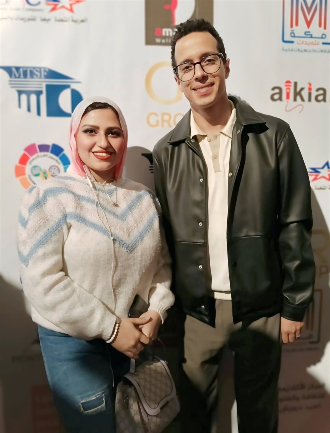 طه دسوقي ومحررة تواصل 