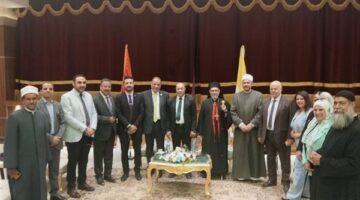 وفد أمانة الطوارىء ببيت العائلة بأسيوط يزور الكنائس الأرثوذكسية والكاثوليكية والانجيلية
