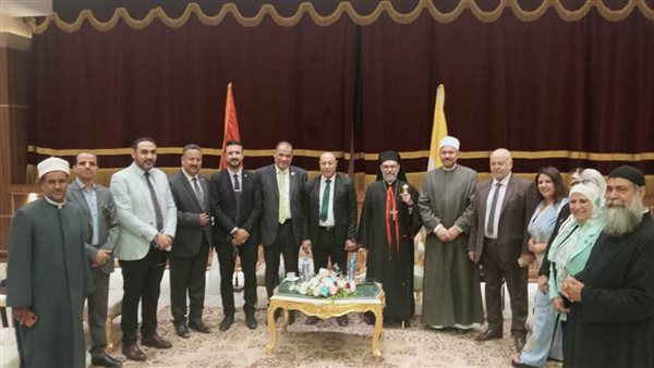 وفد أمانة الطوارىء ببيت العائلة بأسيوط يزور الكنائس الأرثوذكسية والكاثوليكية والانجيلية