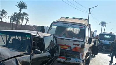 التفاصيل الكاملة لحادث تصادم 3 سيارات أعلى الطريق الدائري بالمريوطية التفاصيل الكاملة لحادث تصادم 3 سيارات أعلى الطريق الدائري بالمريوطية