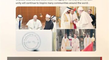 حاكم دبي ينعى البابا فرنسيس