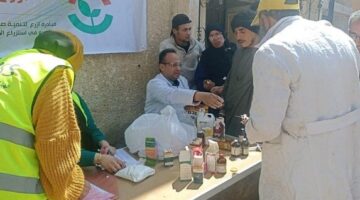 جهود مكثفة للرقابة البيطرية بالجيزة وضبط 91 طن لحوم وأسماك فاسدة خلال 3 أشهر