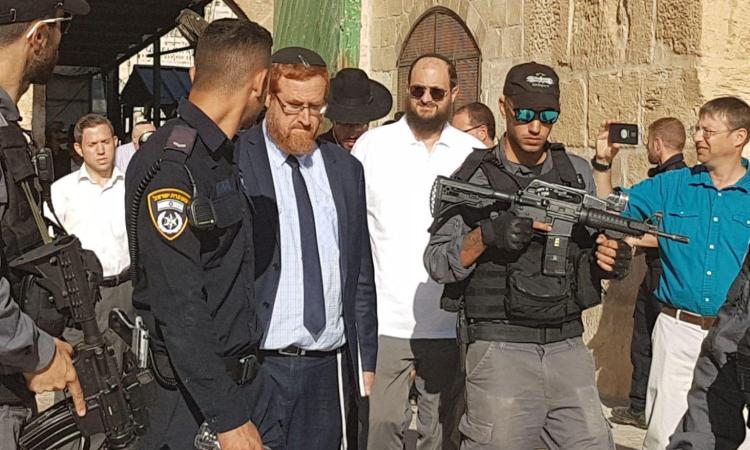 عشرات المستوطنين يقتحمون الأقصى بقيادة المتطرف "يهودا غليك" عشرات المستوطنين يقتحمون الأقصى بقيادة المتطرف "يهودا غليك"