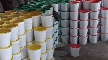 ضبط مصنع غير مرخص لإنتاج المخصبات الزراعية بسرس الليان