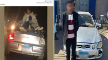 أطفال على ظهر سيارة في زفة بالشرقية.. الداخلية تضبط السائق بعد تداول  الفيديو