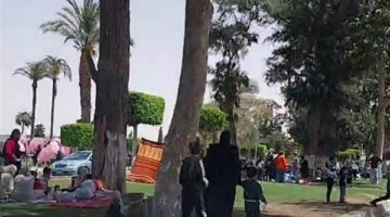 حدائق الإسماعيلية كاملة العدد في شم النسيم