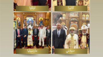 السفارات والقنصليات المصرية تشارك المصريين بالخارج احتفالات عيد القيامة المجيد