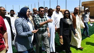 وزير الشباب والرياضة يصل محافظة البحر الأحمر لتفقد المنشآت الشبابية والرياضية بمدن شلاتين وأبو رماد وحلايب وزير الشباب والرياضة يصل محافظة البحر الأحمر لتفقد المنشآت الشبابية والرياضية بمدن شلاتين وأبو رماد وحلايب