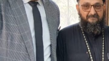 وفد الإسماعيلية يزور الكنائس لتهنئة الأقباط بعيد القيامة المجيد