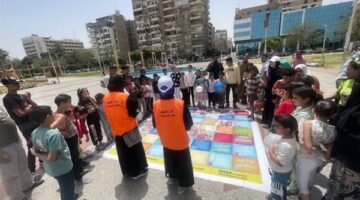 أنشطة صندوق مكافحة الإدمان بالحدائق لتوعية الزوار بأضرار التدخين والمخدرات