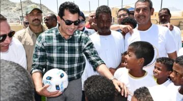 وفد التنسيقية يشارك في جولة وزير الشباب والرياضة التفقدية بمدن شلاتين وأبو رماد وحلايب