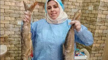 في شم النسيم.. اقبال كثيف من المنياوية على محلات «الفسيخ» وعائشة عبد الكافي تتصدر المشهد  وتلقب بسيدة الفسيخ الأولى