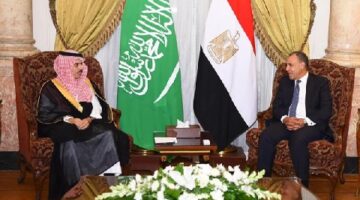وزيرا خارجية السعودية ومصر يبحثان التطورات الإقليمية وحرب غزة ويترأسان “اجتماع لجنة المتابعة والتشاور السياسي على المستوى الوزاري بين البلدين”