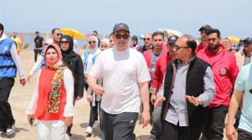 أهم ما دار في جولة محافظ دمياط برأس البر في شم النسيم