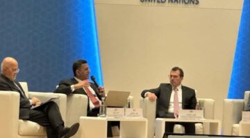 مساعد وزير الخارجية يستعرض جهود مصر لمراجعة قمم نظم الغذاء ومتابعة التعاهد الرقمى العالمى بالمنتدى العربي للتنمية المستدامة