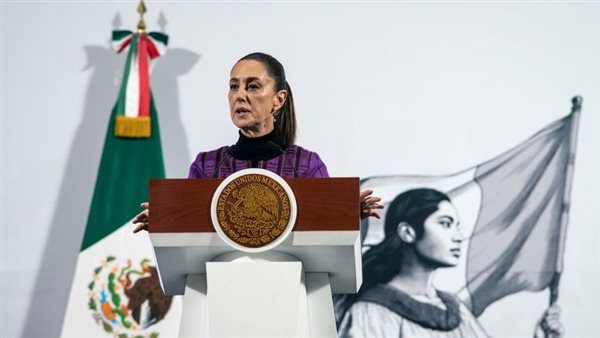 رئيسة المكسيك عن الرسوم الجمركية: لا اتفاق مع ترامب بعد.. والمحادثات مستمرة رئيسة المكسيك عن الرسوم الجمركية: لا اتفاق مع ترامب بعد.. والمحادثات مستمرة