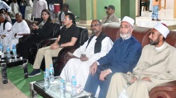 وزير الشباب يلتقي عددا من شيوخ القبائل وأعضاء مجلسي النواب والشيوخ بشلاتين