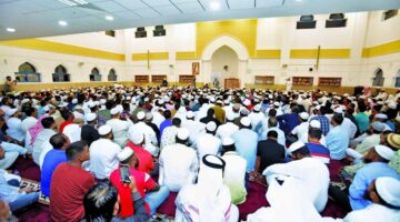 فعاليات توعوية للجالية البنغالية بمركز عبد الله بن زيد