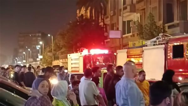 ماس كهربائي وراء حريق مكتب تموين بحدائق القبة ماس كهربائي وراء حريق مكتب تموين بحدائق القبة