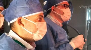 أول عملية منظار قنوات مرارية وتركيب دعامات بمستشفى كفر الزيات