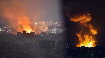 جيش الاحتلال يقصف بلدة بعورتا-الدامور في قضاء الشوف بجبل لبنان